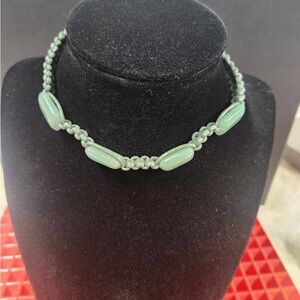 NWT, Free People Jade Beaded Necklace